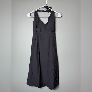Krimson Klover Women’s Black Halter Dress Smocked Back Size XS‎